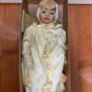 authentic antique porcelain doll